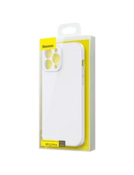 Baseus iPhone 13 Pro case Liquid Silica Gel Protective White (ARYT000402)