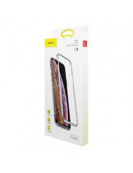 Baseus iPhone Xs Max case Magnetite hardware Silver (WIAPIPH65-CS0S)