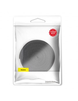 Baseus Tool Rainbow Circle Velcro Straps 3m Black (ACMGT-F01)