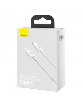 Baseus Type-C - Lightning Superior Series fast charging data cable PD 20W 1m White (CATLYS-A02)