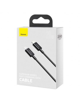 Baseus Type-C - Lightning Superior Series fast charging data cable PD 20W 2m Black (CATLYS-C01)