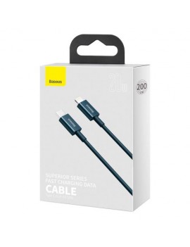Baseus Type-C - Lightning Superior Series fast charging data cable PD 20W 2m Blue (CATLYS-C03)