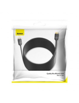 Baseus Video Cable High definition Series HDMI To HDMI 4K 30 Hz, 3D HDR, 18 Gbps, 8 m black (CAKGQ-E01)