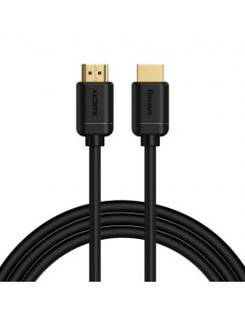Baseus Video Cable High definition Series HDMI To HDMI 4K 60 Hz, 3D HDR, 18 Gbps, 2m Black (CAKGQ-B01)
