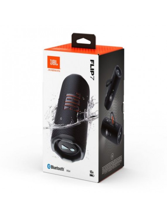 JBL Flip 7 Bluetooth Wireless Speaker Black EU