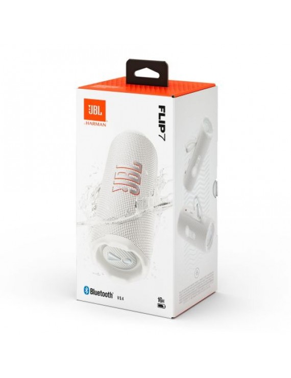 JBL Flip 7 Bluetooth Wireless Speaker White EU