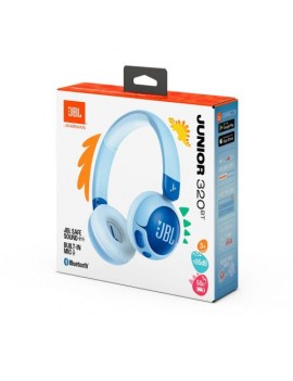 JBL JR320BT Bluetooth Wireless On-Ear Headphones for Kids Blue EU
