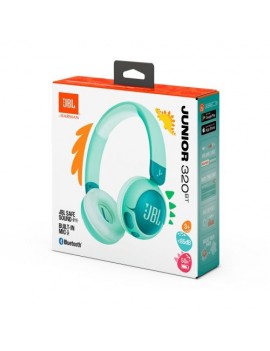 JBL JR320BT Bluetooth Wireless On-Ear Headphones for Kids Green EU
