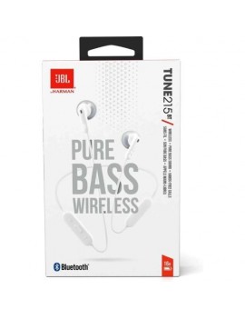 JBL Tune 215 Bluetooth In-Ear Wireless Headphones White EU