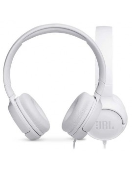 JBL Tune 500 On-Ear Wired Headphones White EU