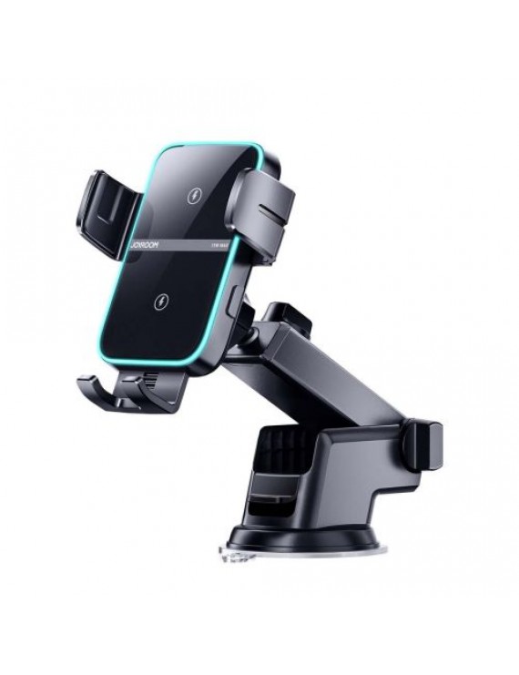 Joyroom Car Mount Wireless Charger (Dashboard Version) Dual-Coil, 4.5 - 6.8 inch, 15W, Black (JR-ZS246-DASH)