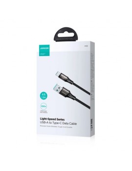 Joyroom Light-Speed Series Cable USB - Type-C, 100W, 1.2m, Black (S-A25)