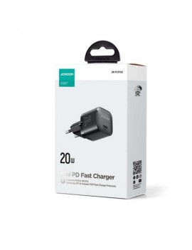 Joyroom Travel Charger Mini Type-C, PD 20W, Black (JR-TCF02)