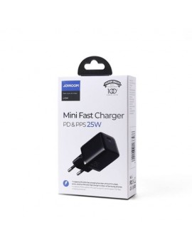 Joyroom Travel Charger Mini Type-C, PPS, PD 25W, Black EU (L-P251)