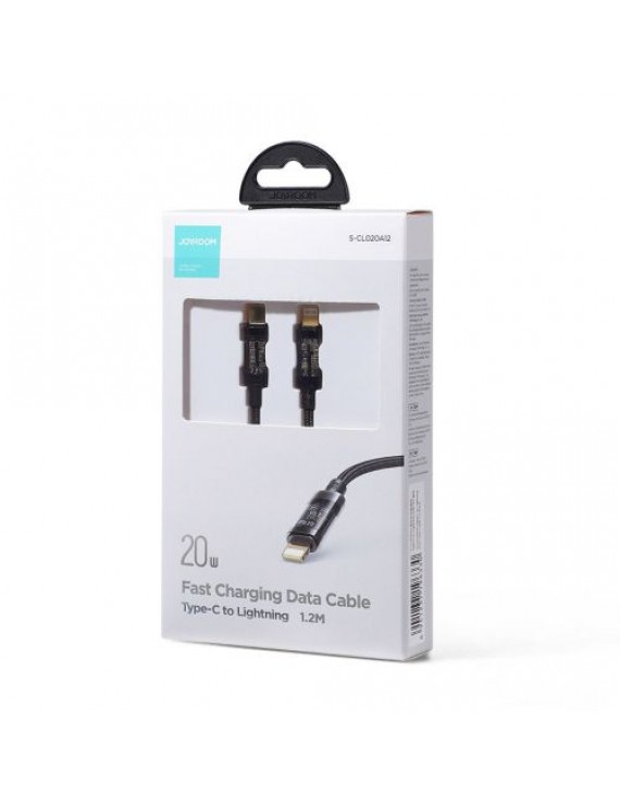 Joyroom Type-C - Lightning A10 series Fast Charging Cable PD 20W, 1.2m, Black (S-CL020A12)