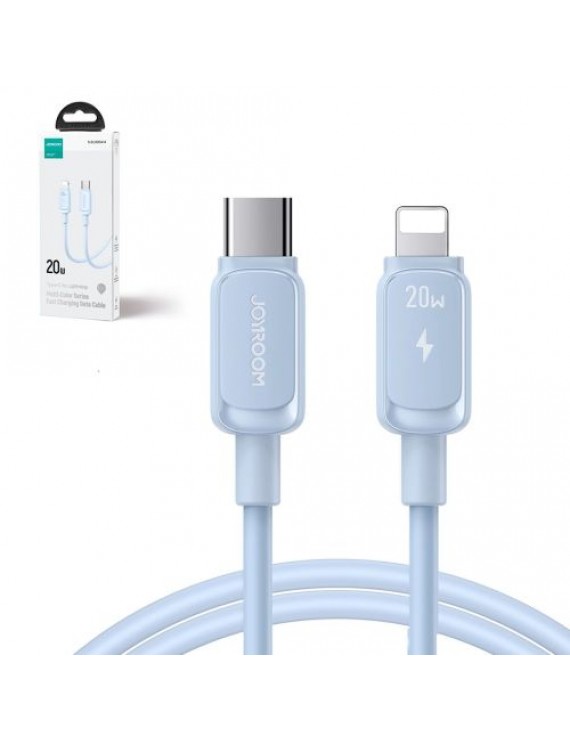 Joyroom Type-C - Lightning Cable Multi-Color Series A14, 20W, 480mb/s, 1.2m, Blue (S-CL020A11BL)