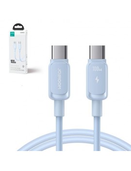 Joyroom Type-C - Type-C Cable 100W, 480Mb/s, 1.2m, Blue (S-CC100A14)