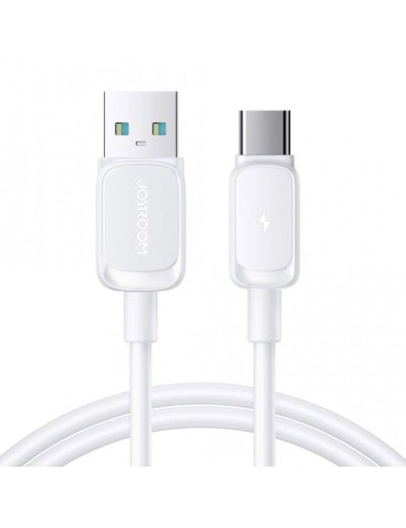 Joyroom USB - Type-C Cable Multi-Color Series A14, 480mb/s, 3A, 1.2m, White (S-AC027A141W)