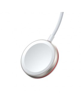 Joyroom Wireless Apple Watch Charger with Type-C and Lightning cable 1.5m, 3.5W, White (S-IW012)