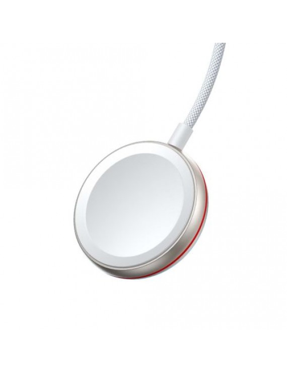 Joyroom Wireless Apple Watch Charger with Type-C and Lightning cable 1.5m, 3.5W, White (S-IW012)