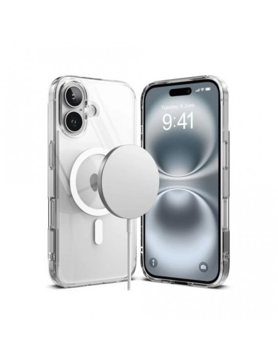 Ringke iPhone 16 Case Fusion Magnetic Clear