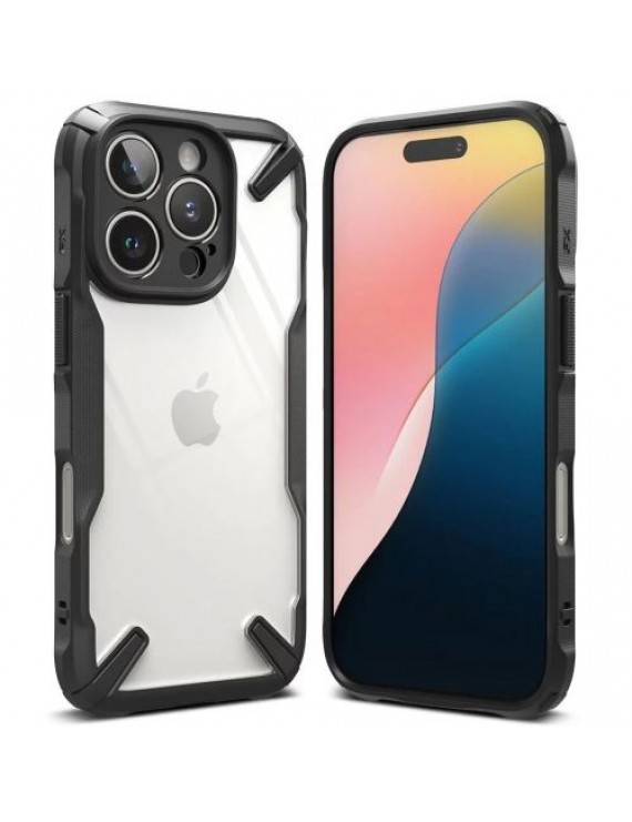 Ringke iPhone 16 Pro Case Fusion X Black