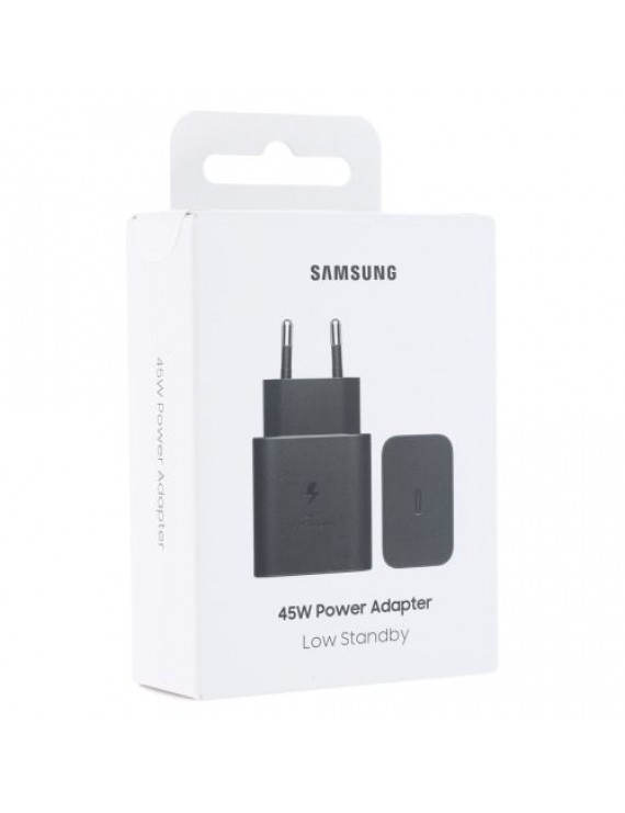 Samsung Travel Charger 45W without cable, PD3.0, PDO/PPS, Black EU (EP-T4511NBEGEU)