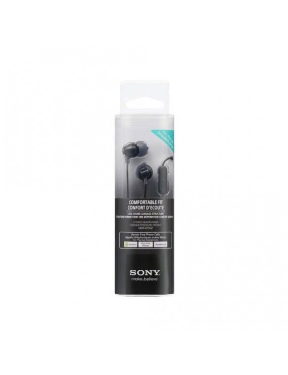 Sony MDR-EX15AP In-Ear Earphone with Microphone Black EU