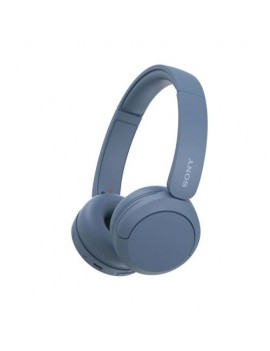 Sony WH-CH520 Bluetooth On-Ear Headphones BT 5.2, Blue EU