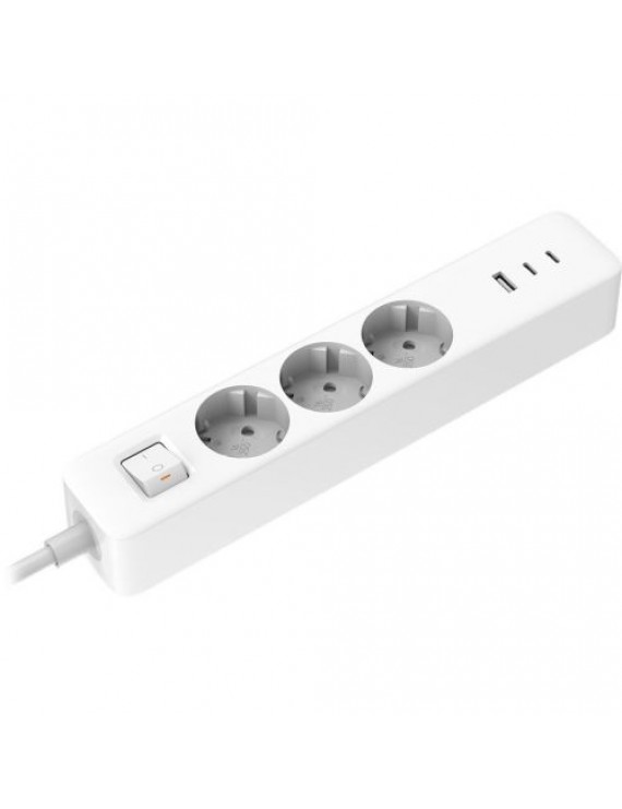 Xiaomi Power Strip 2C1A (3 outlet, 2 USB, 1 Type-C) 1.4m, White EU BHR07UKEU