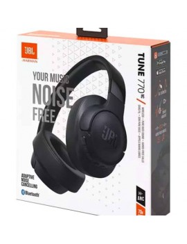 JBL Tune 770NC Bluetooth Wireless On-Ear Headphones Black EU