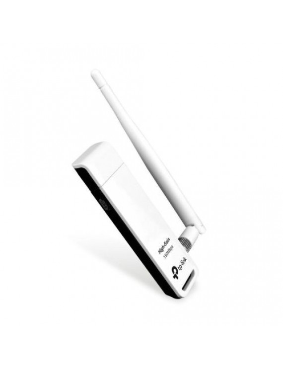 TP-Link Adapter TL-WN722N Wireless, USB 2.0, 150Mbps, 802.11n, White EU