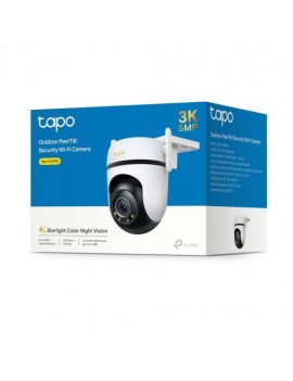 TP-Link Camera Tapo C530WS Wi-Fi Outdoor Pan/Tilt Security 3K 5MP, Night Vision, White EU