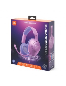 JBL Quantum 100M2 Headphone Wired Gaming Headset with Microphone, Purple EU