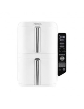 Ninja Foodi Vertical Double Drower Smart Air Fryer 9.5L White EU SL400EU