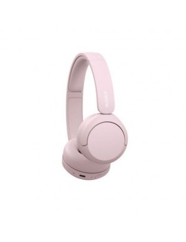 Sony WH-CH520 Bluetooth On-Ear Headphones BT 5.2, Pink EU