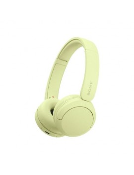 Sony WH-CH520 Bluetooth On-Ear Headphones BT 5.2, Yellow EU