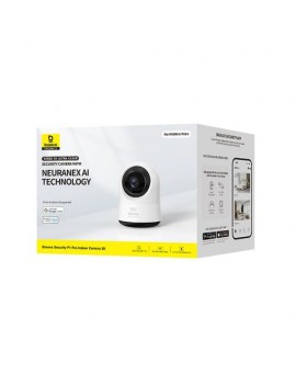 Baseus Security Camera Indoor P1 Pro, 3K, 5MP, (EU Version) White EU (S0TV022132)