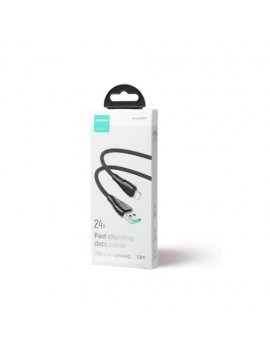 Joyroom USB - Lightning Cable Surpass Series, 2.4A, 1.2m, Black (S-UL012A11)