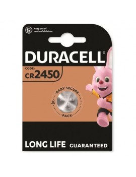 Duracell Battery (CR2450) Button Lithium (1 battery / blister) 3V