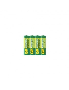 GP Battery (AA) GREENCELL Zink carbon R6/AA 15G-S4 (4 batteries / shrink) 1.5V
