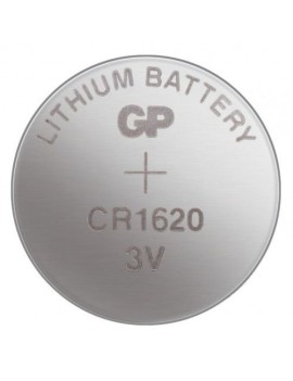 GP Battery (CR1620) Lithium coin, CR1620-7U5 (5 batteries / blister) 3V