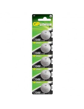 GP Battery (CR2450) Lithium coin, CR2450-7U5 (1 pcs) 3V