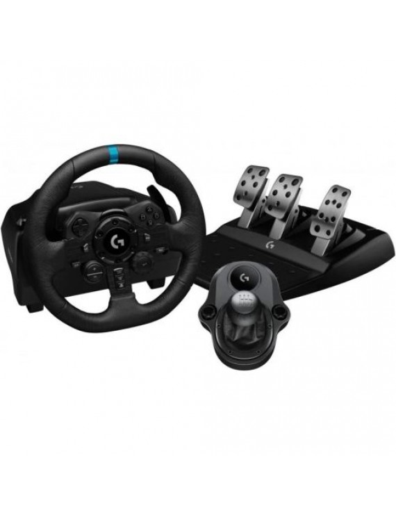 Logitech Racing Wheel G923 SE TrueForce with Pedals and Shifter (6 speed) for PC, PS5, PS4, Black EU (991-000531)