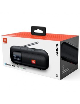 JBL Tuner 2 Portable Bluetooth Speaker with FM/DAB/DAB+ Black EU