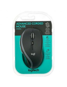 Logitech Mouse Wired M500s Black EU (910-005784)