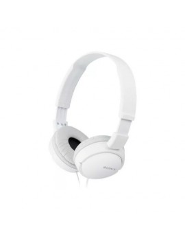 Sony MDR-ZX110 Wired On-Ear Foldable Headphones White EU