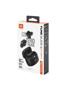 JBL Tune Buds 2 TWS Bluetooth Wireless In-Ear Earbuds Black EU - ONLY BOX DAMAGE