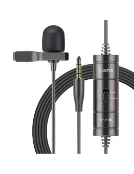BOYA Microphone Wired BY-M1S Omnidirectional, (3.5mm connector) Black EU