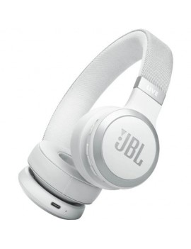 JBL Live 670NC Bluetooth Wireless On-Ear Headphones White EU